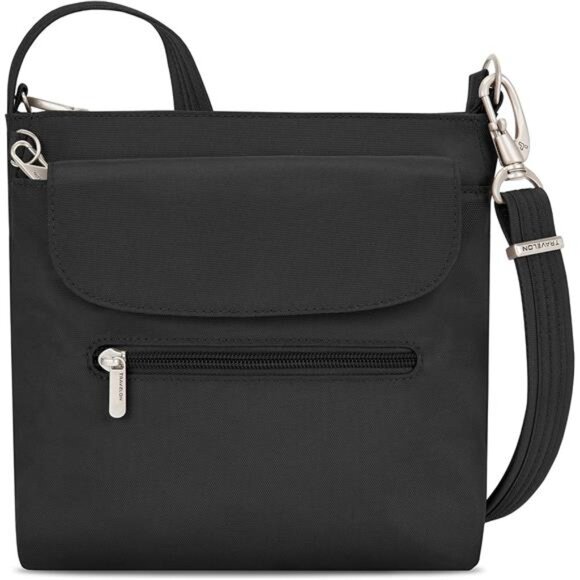 Anti theft mini shoulder bag for women travel crossbody RFID blocking purse